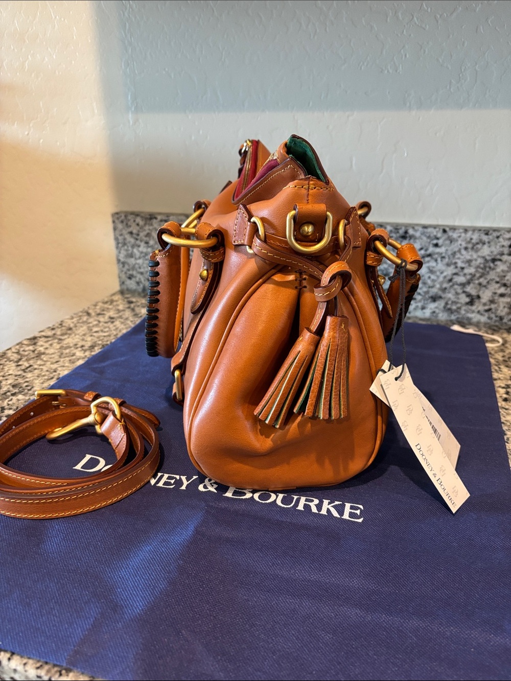 Dooney & Bourke Florentine Satchel - Picture 3 of 9